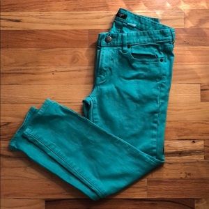Teal Jeans